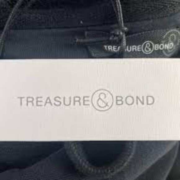 $10$ add on Treasure & BOND Double Knit Pullover Hoodie In Caviar SIZE S - Picture 5 of 9